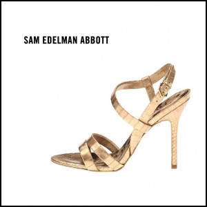 Sam Edelman Abbott Gold Sandal