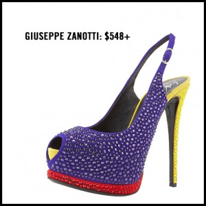 Giuseppe Zanotti Crystallized Slingback